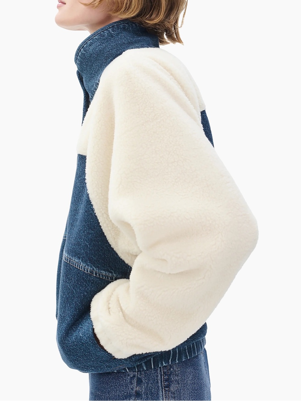 rag & bone Miramar Sherpa Fleece Pullover - Picture 2 of 7